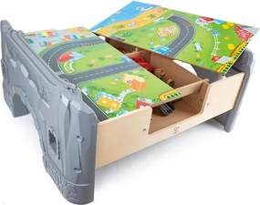 Hape Hrací stôl s vláčikodráhou 70 ks