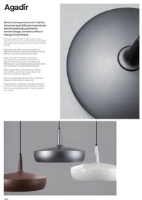 Redo 01-1615 - Luster na lanku AGADIR 1xE27/42W/230V