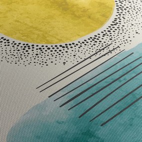 Obraz - Abstraktná maľba pláže N⁰2 (90x60 cm)