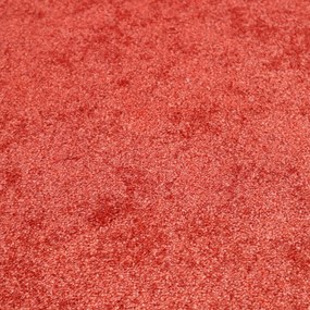 ITC, Metrážny koberec Serenade 316, na mieru, šíře 4m, oranžová, filc, obývacia izba