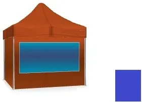 Bestent Stena k stanu - 4,5m modrá s oknom SQ/ HQ/ EXQ