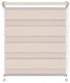 Gario Roleta Deň a noc Mini Standard Sivohnedá Šírka: 76 cm, Výška: 150 cm