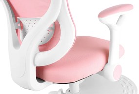 Detská rastúca stolička Neoseat JUNI 007 — látka, ružová