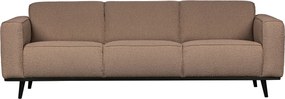 BePureHome Statement 230 cm látková sedačka - Svetlohnedá