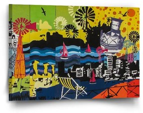 Sablio Obraz Maľba - 90x60 cm