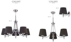 Jupiter 1256 - GX K - Nástenné svietidlo GALAXY 1xE27/60W/230V