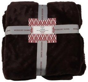 Deka Julius hnedá 170x220 Merkury Home