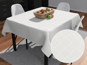 Biante Teflónový štvorcový obrus Milano TF-049 - smotanový 80x80 cm