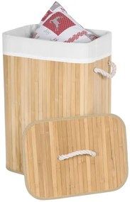 Kôš na bielizeň 1 priehradkový, bambusový