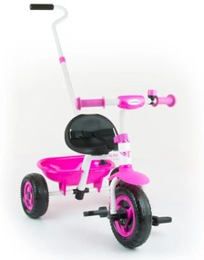 Detská trojkolka Milly Mally Boby TURBO pink