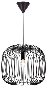 Nordlux - Luster na lanku BERONI 1xE27/60W/230V čierny pr. 40 cm