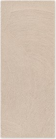 Hanse Home, Behúň Calmio 106221 Beige, 80x200, béžová, obývacia izba