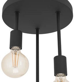 Eglo 43126 - Luster na tyči WILMCOTE 3xE27/60W/230V