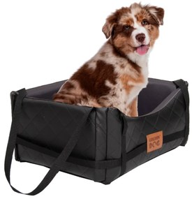 Golden Dog Autosedačka Golden dog Comfort pre psa XL 27 x 72 x 67 cm – čierna