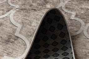 Protišmykový behúň LOTUS CLOVER 60920 melánž béžový