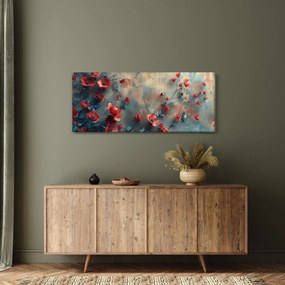 Obraz - Vlčie maky (120x50 cm)