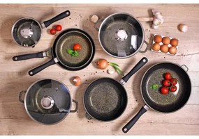 Hlboká panvica KITCHISIMO 20 cm čierna