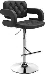 Barová stolička Belfast - Čierna