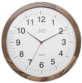 Drevené hodiny JVD NS22009/78 s plynulým chodom