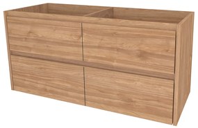 Mereo Opto, kúpeľňová skrinka 121 cm, Multidecor, Light Select Walnut, MER-CN993SLSW1