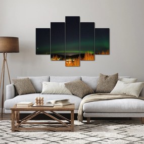 Obraz polárna žiara (150x105 cm)
