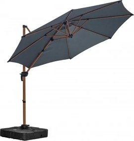 MI Záhradný slnečník ROMA S antracit