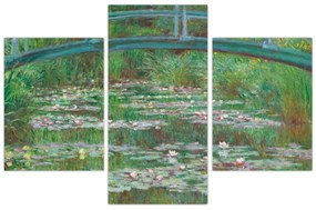 Obraz - Claude Monet, The Japanese Footbridge, reprodukcia (90x60 cm)