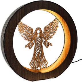 LED lampa Anjel svetla – Moderná dekorácia s podsvietením | RAFAELL: HDF - Dub Sonoma 20 cm 4776-115024 LED0595