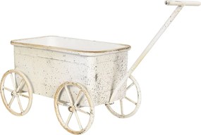 Retro kvetináč v tvare vozíku - 29 * 16 * 16 cm