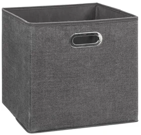 Úložný box Simple, 31x31x31 cm, sivá