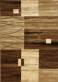 Koberec Gold Choco 1716/12 rozmery koberec: 80x150 cm