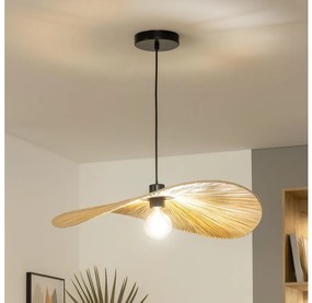 Brilagi - LED luster na lanku CERIA BOHO 1xE27/40W/230V, priemer 60 cm, rafia