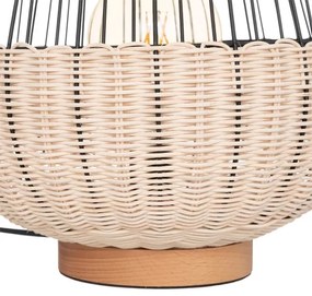 Atmosphera - Stolná lampa ANEA 1xE27/40W/230V ratan