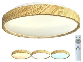NEDES LED Stmievateľné stropné svietidlo OPAL LED/36W/230V 3000-6500K + diaľkové ovládanie LCL534LW