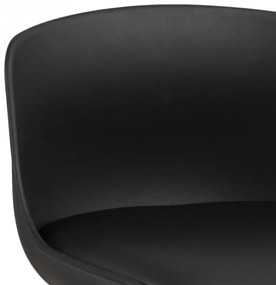 Barová stolička Tina čierna