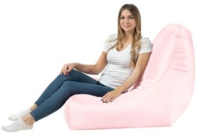 Kreslo Bali ekokoža metalické ružové