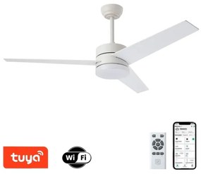 Immax NEO 07284L - LED+CCT, stmievateľný stropný ventilátor VARIABLE 24W/230V, Wi-Fi Tuya + diaľkové ovládanie