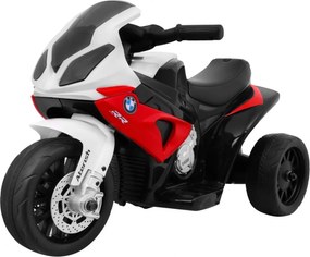 Ramiz BMW S1000 RR Mini detský motocykel na batérie červený + 3 kolieska + zvuky + LED