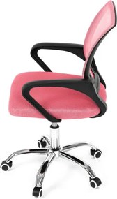 Detská otočná stolička ružová KA-L103 PINK