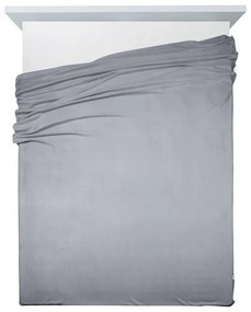 Fleecová deka POLAR 150x200 cm strieborná