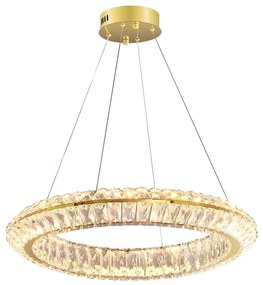 Toolight Toolight, LED stropné svietidlo 60cm, 45W, 4000K, APP1768-CP, zlatá, OSW-04344