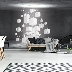Fototapeta - Abstrakcia 3D (254x184 cm)
