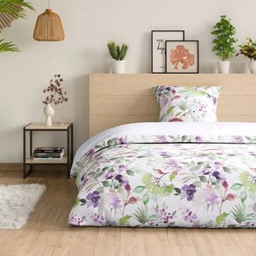 Bavlnená posteľná bielizeň AmeliaHome Averi kvety