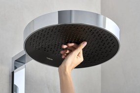 Hansgrohe Rainfinity, Showerpipe 360 1jet s termostatom ShowerTablet 350, chrómová, HAN-26853000