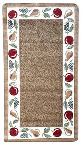 Koberec 0,8/1,5 KM018 hnedá