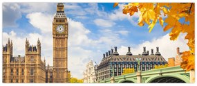 Obraz - Big Ben, Londýn (120x50 cm)