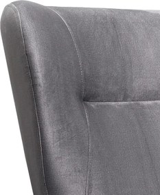 Dvojmiestna pohovka Next, šedá látka