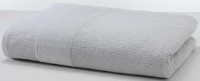 Osuška CARRARA 70x140 cm svetlo sivá, 100% bavlna