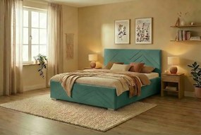 Postel CINDY 120x200 cm Mätový Bez matraca