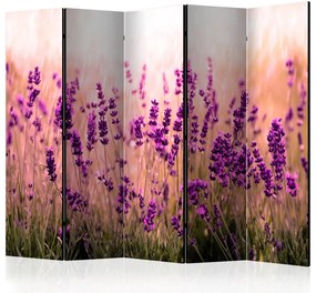 Artgeist Paraván - Lavender in the Rain II [Room Dividers]
